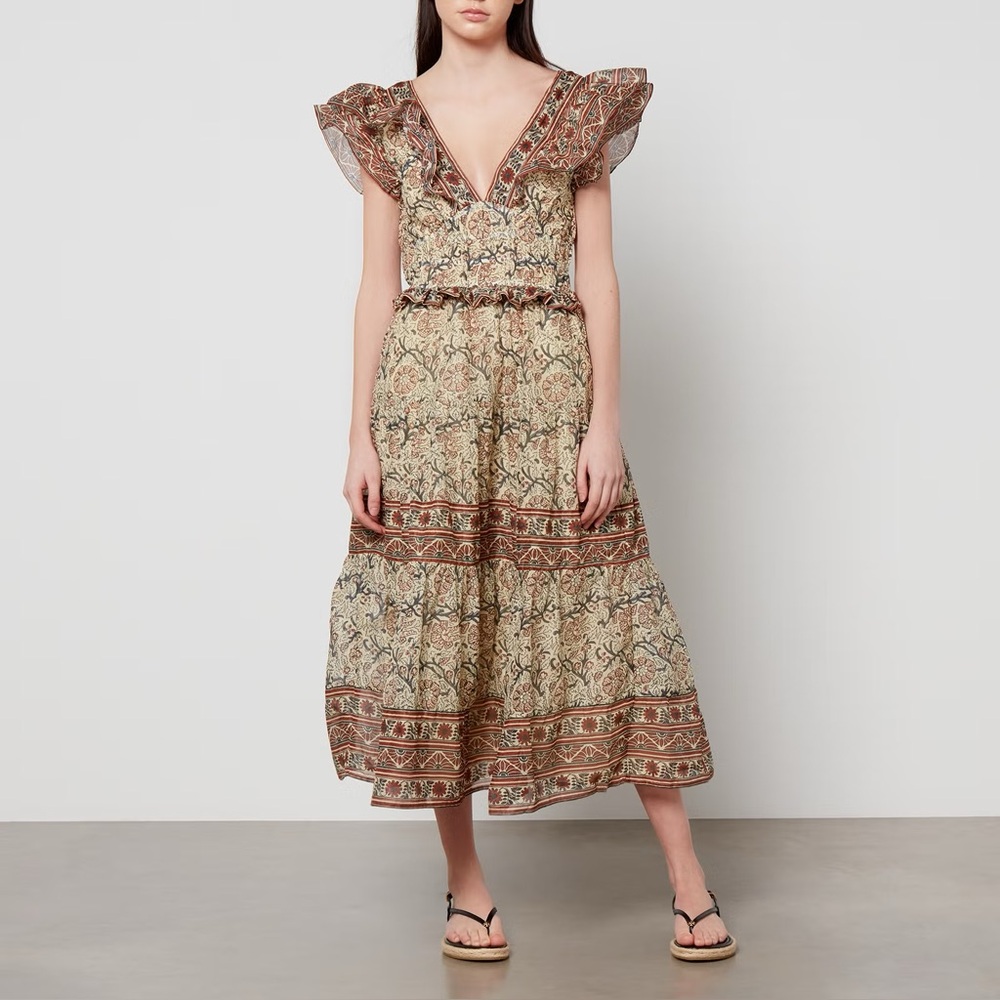 Like New SEA New York Marlee Flutter Sleeve Dress - Size 2